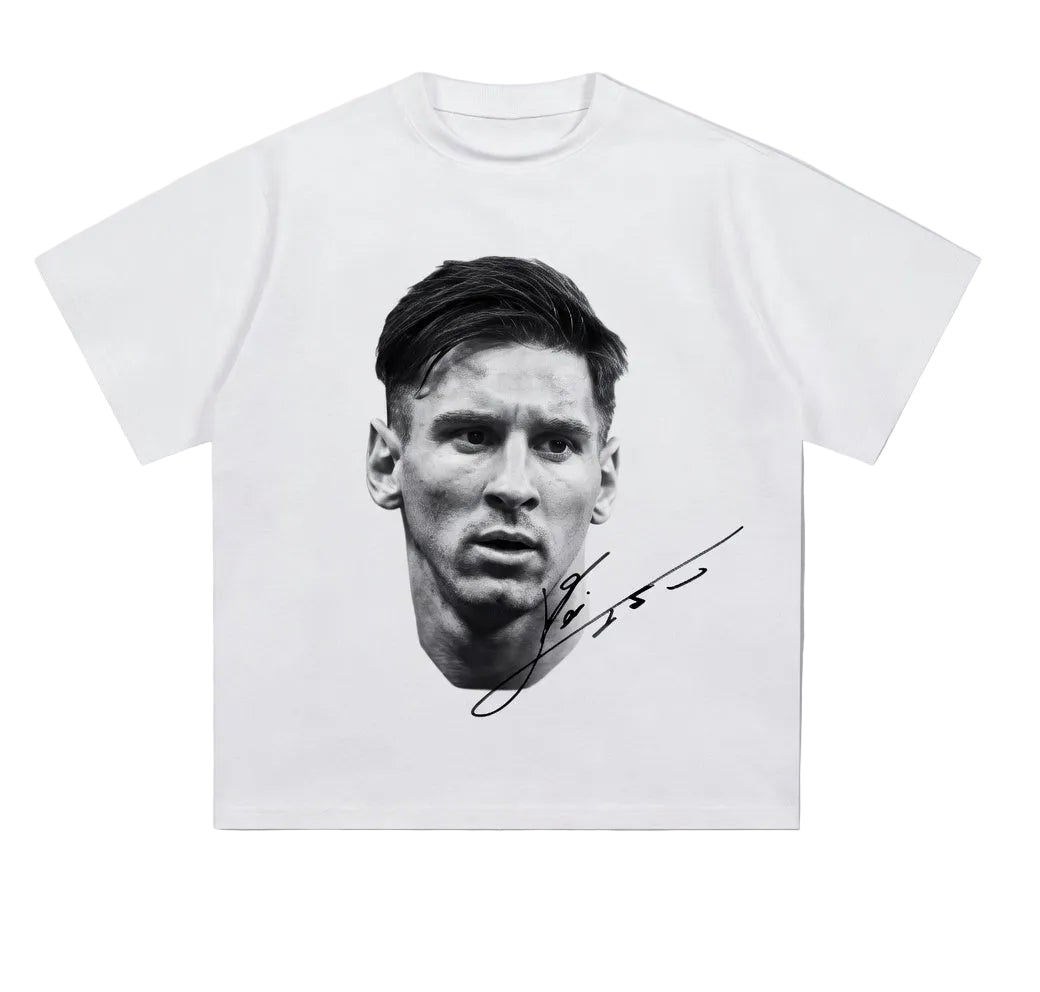 T-shirt signature Messi "La Pulga" Blanc