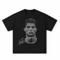 camiseta con la firma de Cristiano RONALDO "CR7" Negro